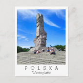Westerplatte, Polska/Polen Briefkaart (Voorkant)