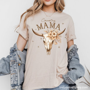 Westers Grafisch T-shirt - Country Mama