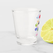 Westers huwelijksfeest cadeau shotglas shot glas (Links)