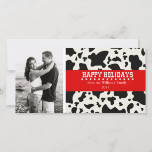 Westers Kerstfeest Feestdagenkaart