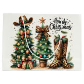 Westers Kerstfeest Groot Cadeauzakje (Achterkant)