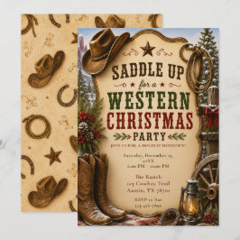 Westers Kerstfeest Kaart