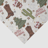 Westers Kerstfeest Tissuepapier (Detail)