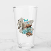 Westers Paard Glas (Voorkant)