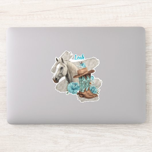 Westers Paard  Sticker (Computer)