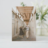 Westers RSVP Kaartje (Staand voorkant)