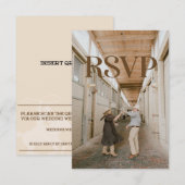 Westers RSVP Kaartje (Voorkant / Achterkant)