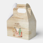 Westers thema Cowboy Bedankdoosjes (Achterkant)