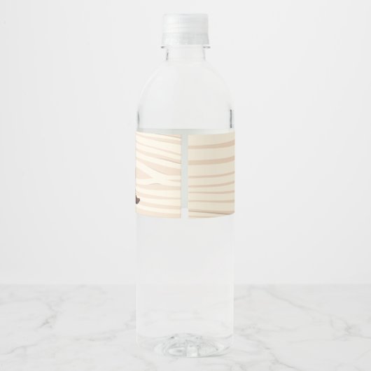 Westers thema Eten en Drinken Label Set Waterfles Etiket (Achterkant)