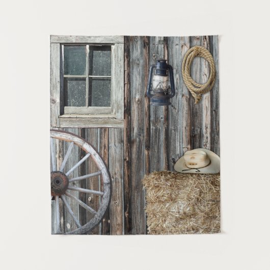 Westers thema verticale wandtapijt wandkleed (Voorkant)