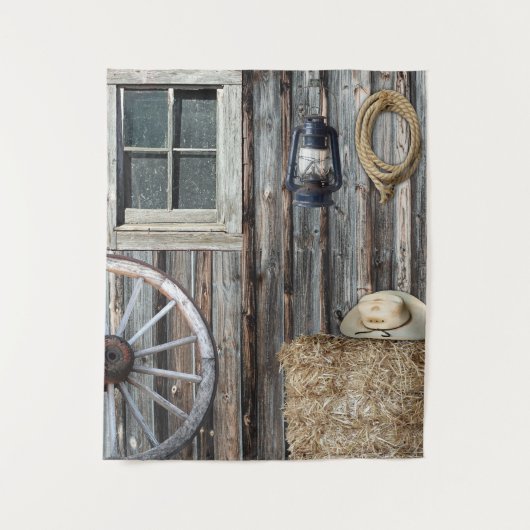 Westers thema verticale wandtapijt wandkleed (Voorkant)