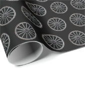 Westers wagenwiel cadeaupapier (Rol Hoek)