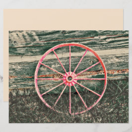 Westers Wielenrek Rustiek Rood Landelijk Oud