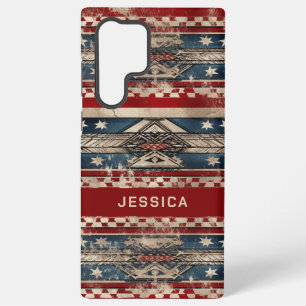 Westerse Amerikaanse vlag Samsung Galaxy Hoesje