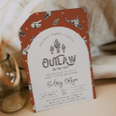 Westerse Baby Shower Uitnodigingen | Cowboy Baby