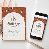 Westerse Baby Shower Uitnodigingen | Cowboy Baby