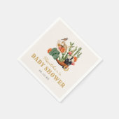 Westerse Babyshower Servet (Hoek)