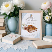 Westerse Boeken voor Baby Cowboy's Bibliotheek Poster