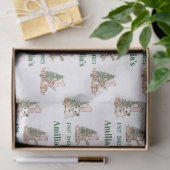 Westerse Boho Baby Meisje Eerste Kerstmis Tissuepapier (Geschenk)