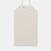 Westerse Charme Rodeo Seizoen Fun Koeienprint Cadeaulabel (Achterkant)