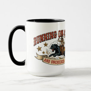 Westerse Cowboy Koffie Cafeïne Grappige Vintage Ro Mok