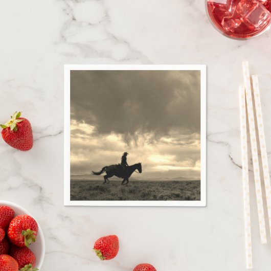 Westerse Cowboy Papieren Servet (Insitu)