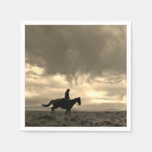 Westerse Cowboy Papieren Servet