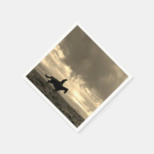 Westerse Cowboy Papieren Servet (Hoek)