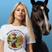 Westerse Cowboy Ranch Aanpasbaar T-shirt