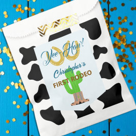 Westerse Cowboy Rodeo Verjaardag Bedankzakje