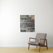 Westerse Cowboy Schuur Tapijt Wandkleed (In situ)