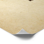 Westerse Cowboy Verjaardag Gezocht Poster (Hoek)