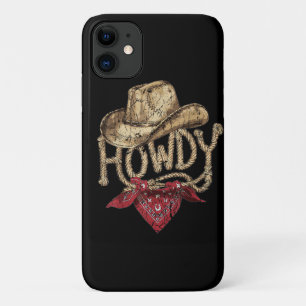 Westerse Cowboy Verjaardagsfeestje Case-Mate iPhone Case