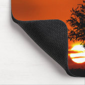 Westerse Cowboy Zonsondergang Muismat (Hoek)