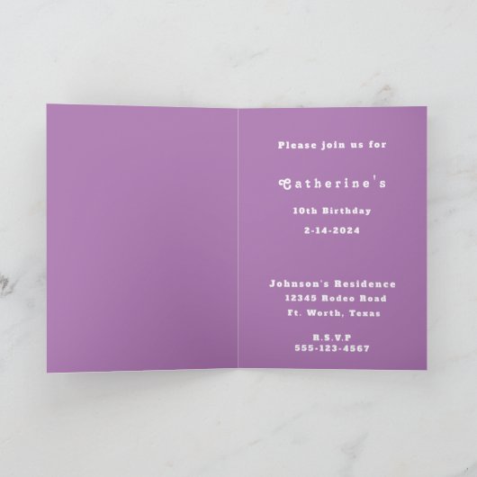 Westerse Cowgirl Rodeo Prinses 1 Persoonlijk  (Binnen)