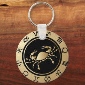 Westerse Dierenriem - Kreeft Sleutelhanger (Voorkant)