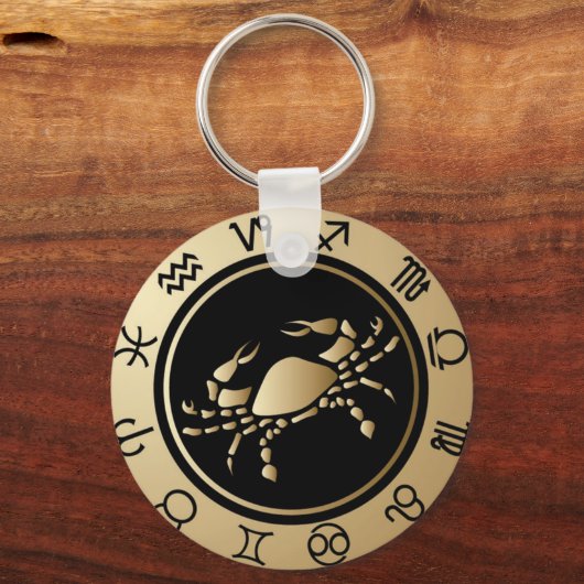 Westerse Dierenriem - Kreeft Sleutelhanger (Voorkant)