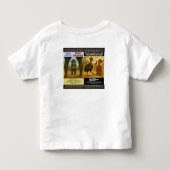 Westerse dierfilm-posterparodie kinder shirts (Achterkant)