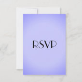 Westerse evenement RSVP kaart met entree keuze (Achterkant)