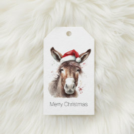 Westerse Ezel Afwerking Cadeaulabel