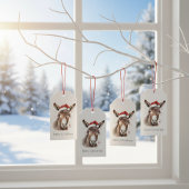 Westerse Ezel Afwerking Cadeaulabel