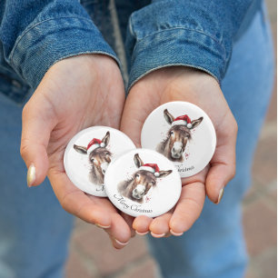 Westerse Ezel Vakantie Jack Flap Ronde Button 3,2 Cm