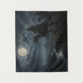 Westerse fantasiekunst wandkleed (Voorkant)