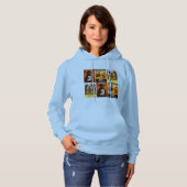 Westerse filmposterparodie hoodie (Voorkant volledig)