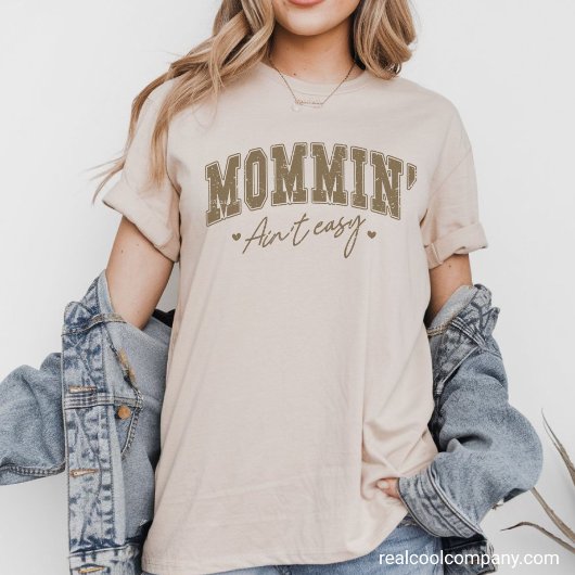 Westerse Grafische T-shirt - Moeder z'n ain't easy