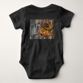 Westerse Hoefijzer Cowboyhoed Lasso Romper (Achterkant)