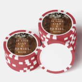 Westerse Hoefijzer Slingerlichten Bruiloft Poker Chips (Opstapeling)