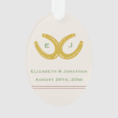 Westerse hoefijzers ornament (voorkant)
