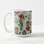 Westerse Howdy Kerstmug Koffiemok (Links)