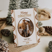 Westerse kerstkaart | Gedrukt of digitaal